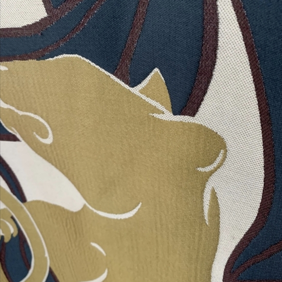 Ann Taylor Jungle Cat Jaguar Metallic Brocade Sheath Dress XS - Picture 5 of 8